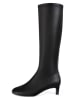 loft37 Leder-Stiefel in Schwarz
