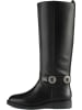 loft37 Leder-Stiefel "Just Like That" in Schwarz