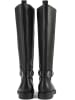 loft37 Leder-Stiefel "Just Like That" in Schwarz