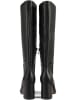 loft37 Leder-Stiefel "Miss Agent" in Schwarz