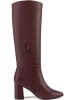 loft37 Leder-Stiefel "Miss Agent" in Bordeaux