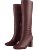 loft37 Leder-Stiefel "Miss Agent" in Bordeaux