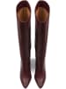 loft37 Leder-Stiefel "Miss Agent" in Bordeaux