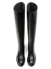 loft37 Leder-Stiefel in Schwarz