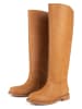 loft37 Leder-Stiefel in Camel