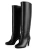 loft37 Leder-Stiefel in Schwarz