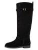 loft37 Leder-Stiefel in Schwarz