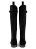 loft37 Leder-Stiefel in Schwarz