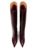 loft37 Leder-Stiefel in Bordeaux