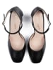 loft37 Leder-Spangenpumps "East Of The Sun" in Schwarz