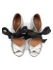 loft37 Leder-Pumps in Silber