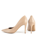 loft37 Leder-Pumps in Beige
