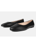 loft37 Leder-Ballerinas in Schwarz