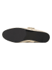 loft37 Leder-Spangenballerinas in Beige