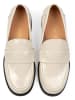 loft37 Leder-Mokassins in Creme