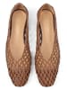 loft37 Leder-Ballerinas in Braun