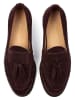 loft37 Leder-Mokassins in Bordeaux