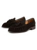 loft37 Skórzane mokasyny w kolorze brązowym