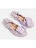 loft37 Leder-Ballerinas in Lila