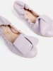 loft37 Leder-Ballerinas in Lila