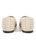 loft37 Leder-Ballerinas in Beige