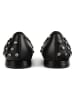 loft37 Leder-Ballerinas in Schwarz