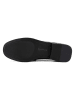 l37 Leren mocassins zwart