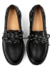 loft37 Leder-Mokassins in Schwarz