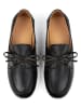 loft37 Leder-Mokassins in Schwarz