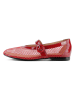 loft37 Leder-Ballerinas "Spend My Day" in Rot