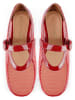 loft37 Leder-Ballerinas "Spend My Day" in Rot