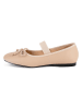 loft37 Leder-Spangenballerinas "Under Paris Sky" in Beige
