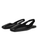 loft37 Leder-Slingballerinas in Schwarz