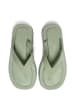 loft37 Leder-Pantoletten in Hellgrün