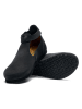 Comfortfusse Leder-Ballerinas in Schwarz
