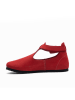 Comfortfusse Leren ballerina's met bandje rood