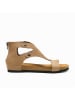 Comfortfusse Leder-Sandalen "Vera" in Beige