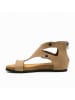 Comfortfusse Leder-Sandalen "Vera" in Beige