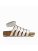 Comfortfusse Leder-Sandalen "Ares" in Weiß