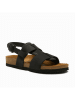 Comfortfusse Leren sandalen "Likya" zwart