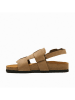 Comfortfusse Leder-Sandalen "Likya" in Beige