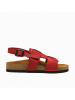 Comfortfusse Skórzane sandały "Likya" w kolorze czerwonym