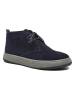 Comfortfusse Leren veterschoenen donkerblauw