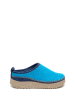 Comfortfusse Wollen pantoffels blauw
