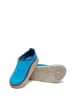 Comfortfusse Woll-Hausschuhe in Blau