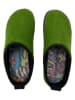 Comfortfusse Pantoffels groen