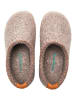 Comfortfusse Pantoffels lichtbruin