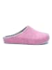 Comfortfusse Hausschuhe in Rosa