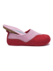 Comfortfusse Pantoffels lichtroze/rood