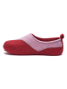 Comfortfusse Hausschuhe in Rosa/ Rot